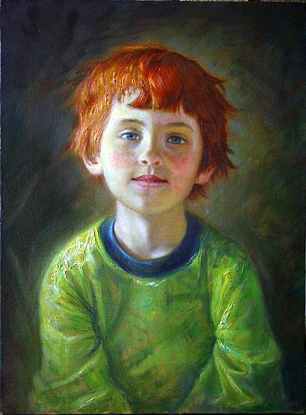 мальчик, портрет