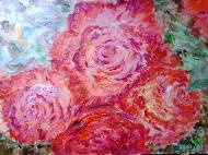 Розовые розы 5