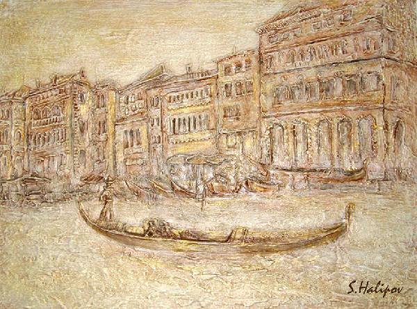 Городской пейзаж,  Венеция, причал, море, вода, лодка, гондола, прогулка 
