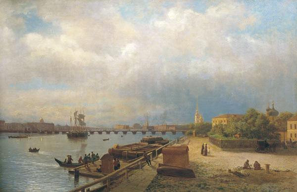 нева река петербург крепость