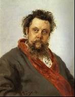 Портрет композитора Модеста Мусоргского, 1881