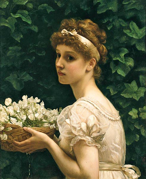 женщина корзина цветы цветок
