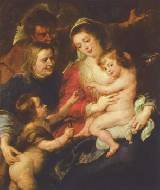 Святое семейство с Елизаветой и Иоанном
