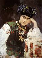 Портрет Драгомировой. 1889г.