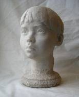 скульптура портрет из мрамора 