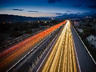 Night motorway