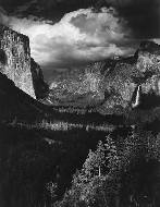 Thunderstorm Yosemite Valley, California